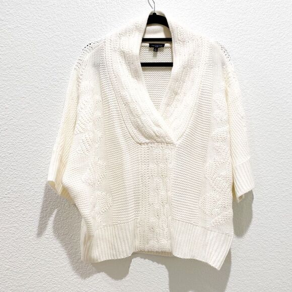 The Limited Sweaters - The Limited V- Neck Chunky Knit Sweater